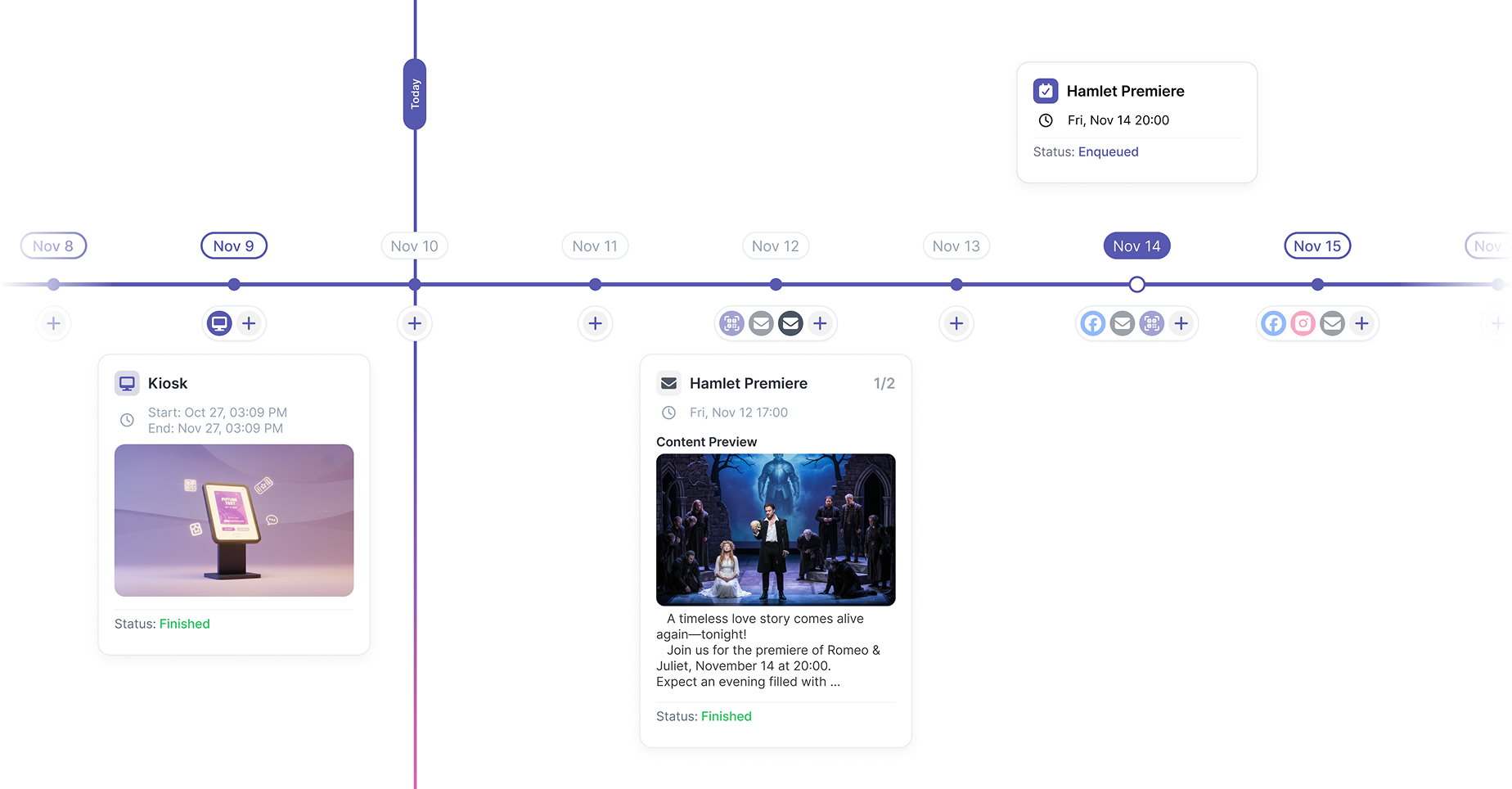 Campaign Manager Interface